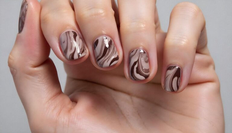 close up elegant nail art min